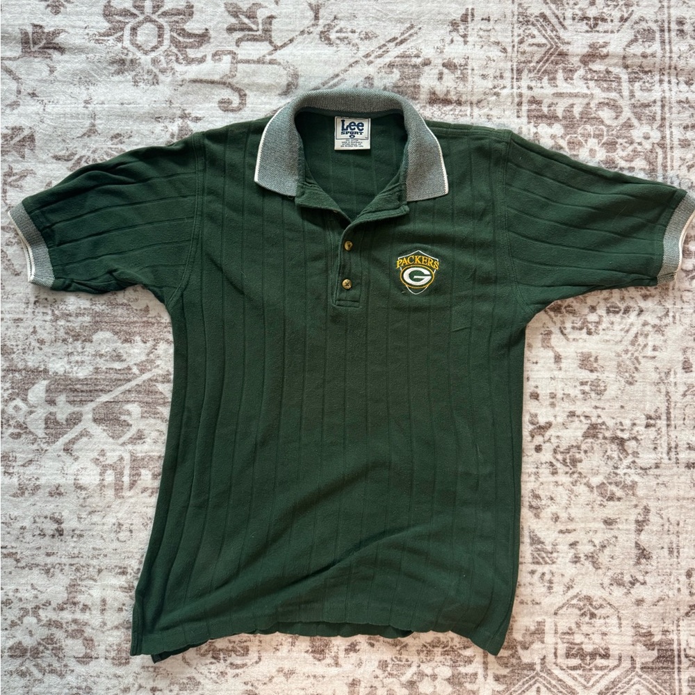 Vintage NFL Greenbay Packers Golf Polo